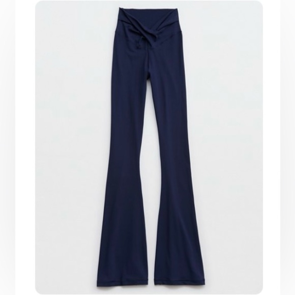 Offline By Aerie Real Me Crossover Wrap Flare Leggings